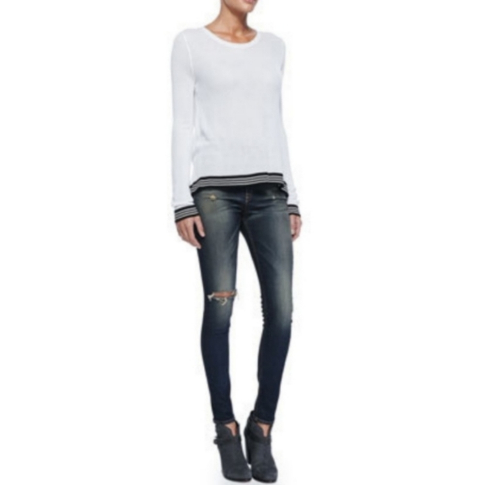 Rag & Bone Justine High-Rise Skinny Jeans - Picture 3 of 16